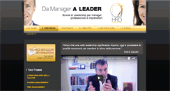 Desktop Screenshot of damanageraleader.com